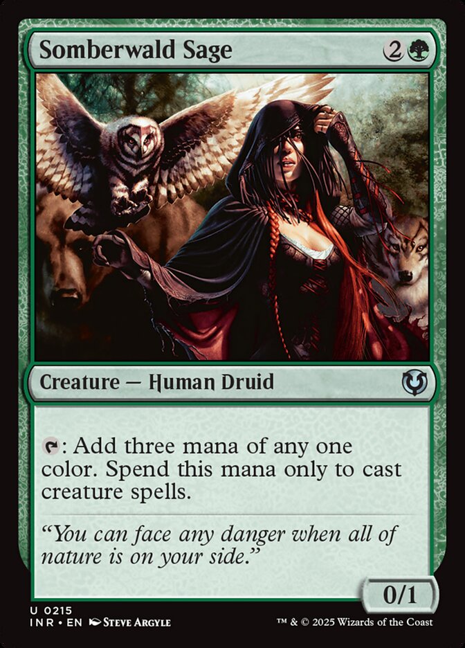 Somberwald Sage — Innistrad Remastered (INR) #215