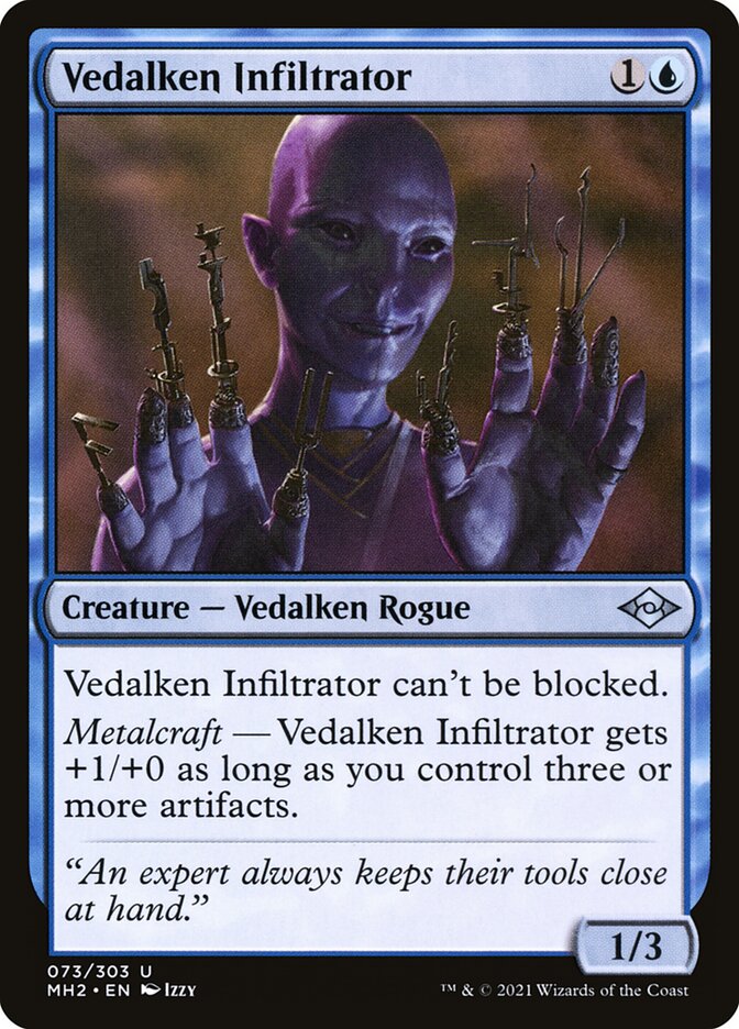 Vedalken Infiltrator — Modern Horizons 2 (MH2) #73