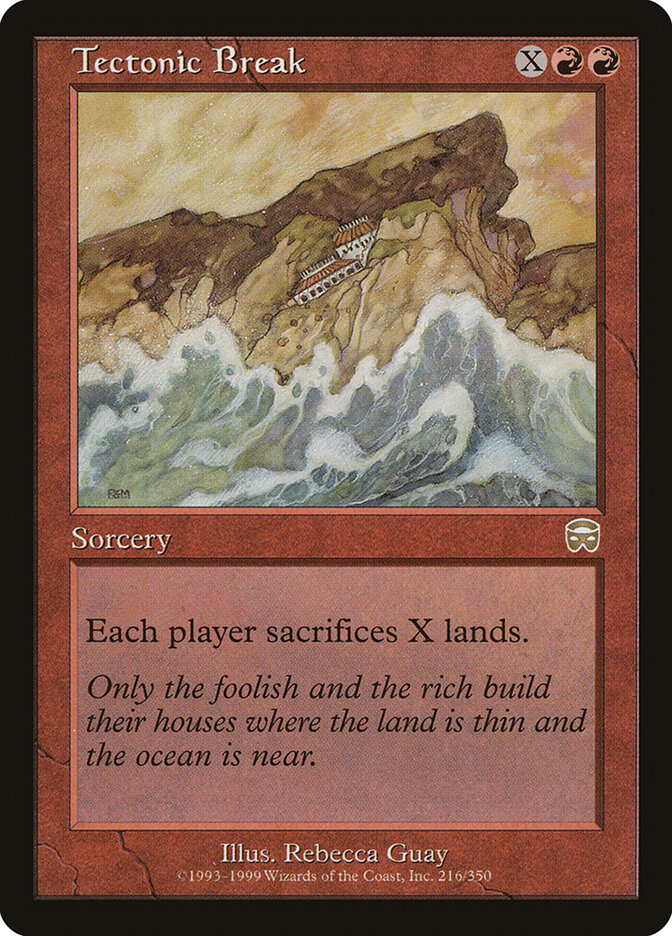 Tectonic Break — Mercadian Masques (MMQ) #216