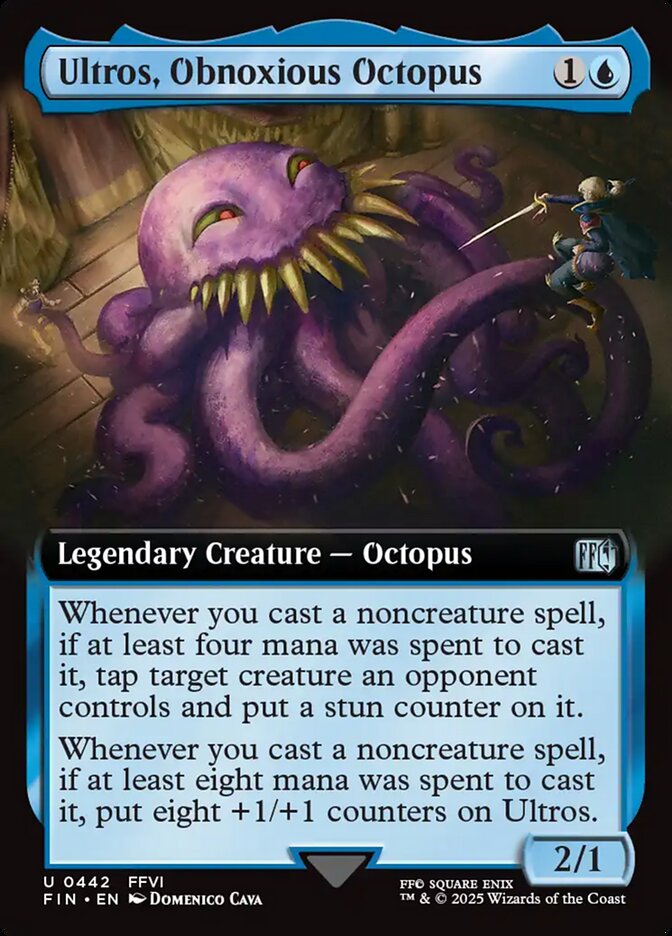 Ultros, Obnoxious Octopus — Final Fantasy (FIN) #442