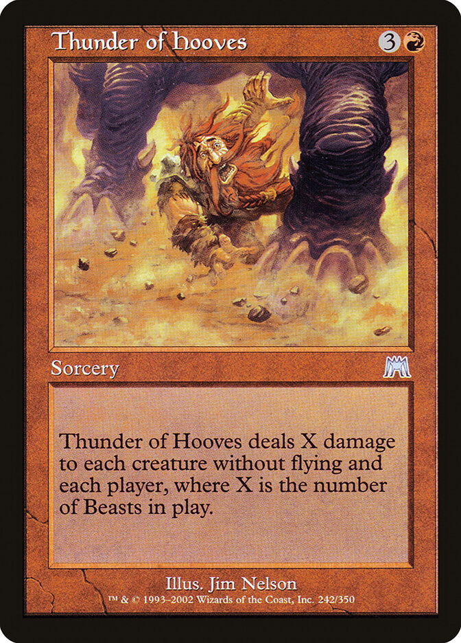 Thunder of Hooves — Onslaught (ONS) #242