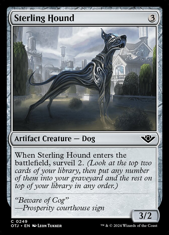 Sterling Hound — Outlaws of Thunder Junction (OTJ) #249