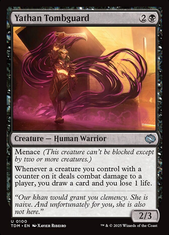Yathan Tombguard — Tarkir: Dragonstorm (TDM) #100