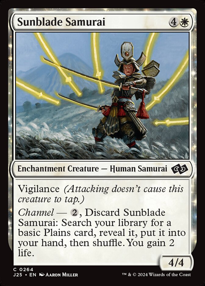 Sunblade Samurai — Foundations Jumpstart (J25) #264