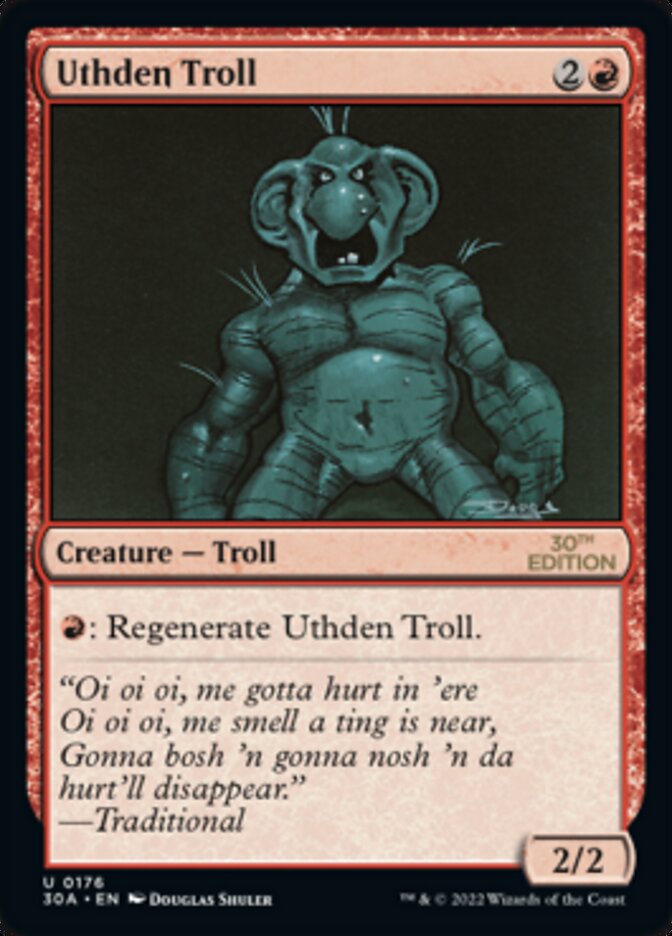 Uthden Troll — 30th Anniversary Edition (30A) #176