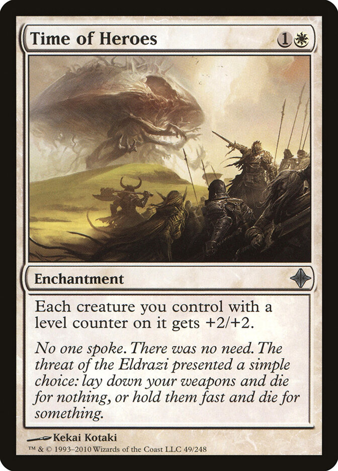 Time of Heroes — Rise of the Eldrazi (ROE) #49