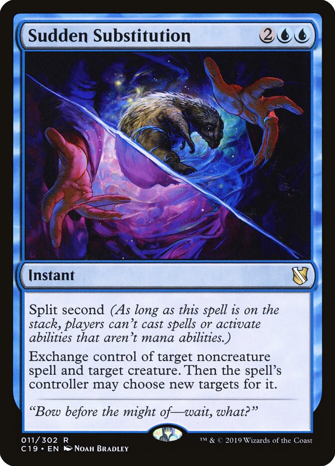 Sudden Substitution — Commander 2019 (C19) #11