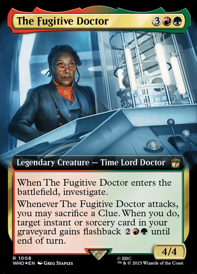 The Fugitive Doctor — Doctor Who (WHO) #1008