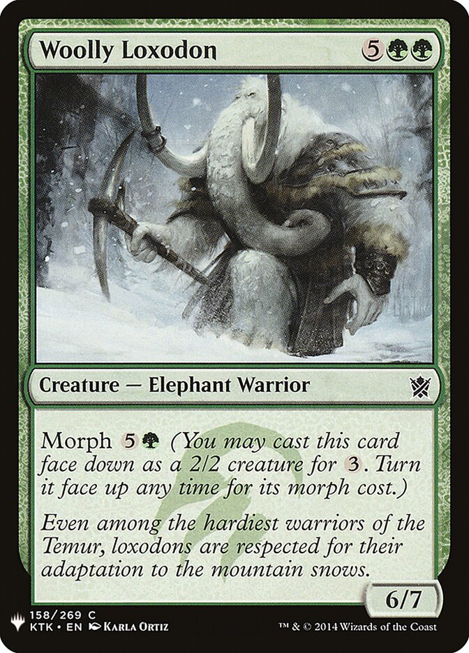 Woolly Loxodon — The List (PLST) #KTK-158