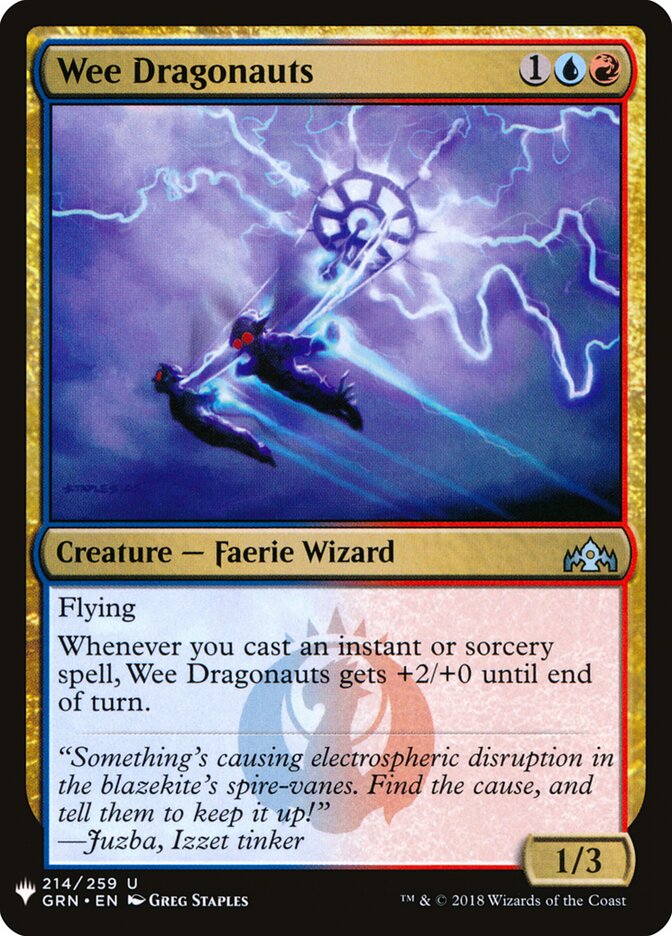 Wee Dragonauts — The List (PLST) #GRN-214