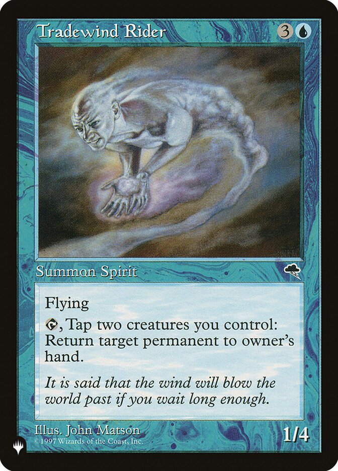 Tradewind Rider — The List (PLST) #TMP-98