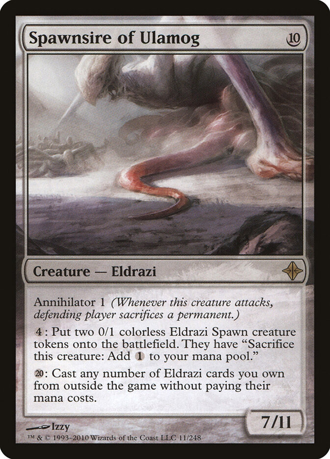 Spawnsire of Ulamog — Rise of the Eldrazi (ROE) #11