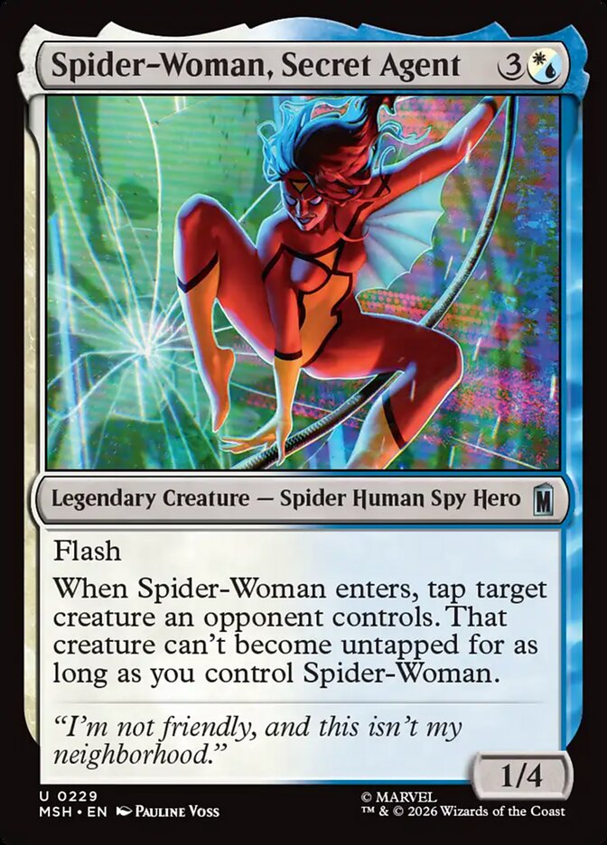 Spider-Woman, Secret Agent — Marvel Super Heroes (MSH) #229