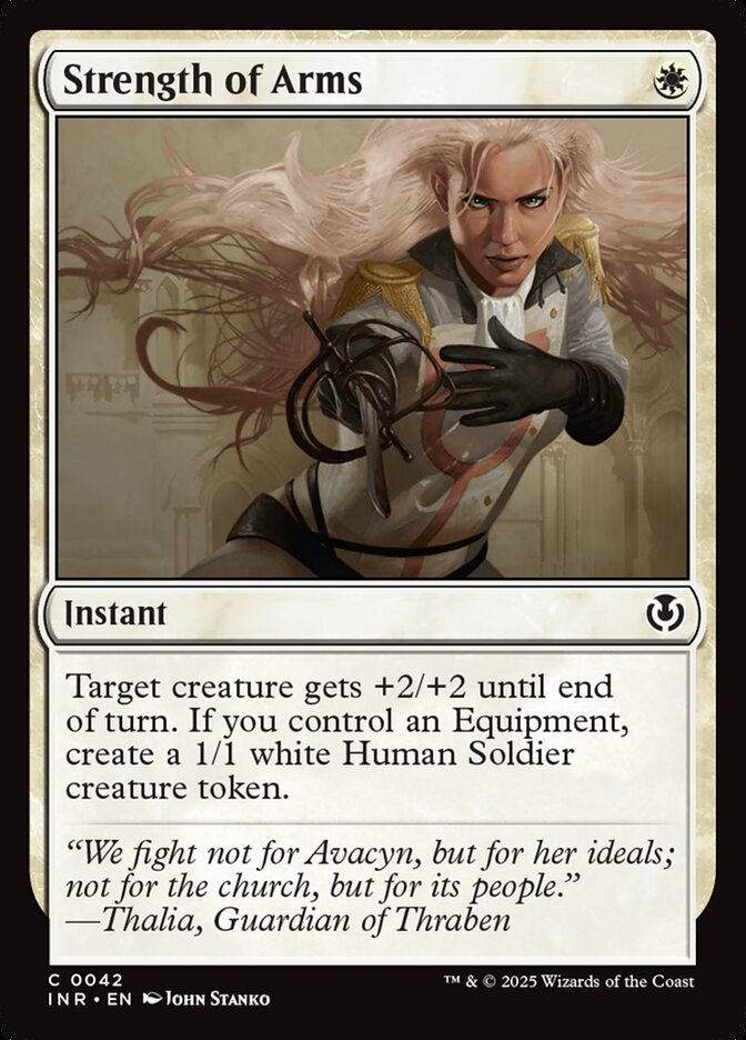 Strength of Arms — Innistrad Remastered (INR) #42