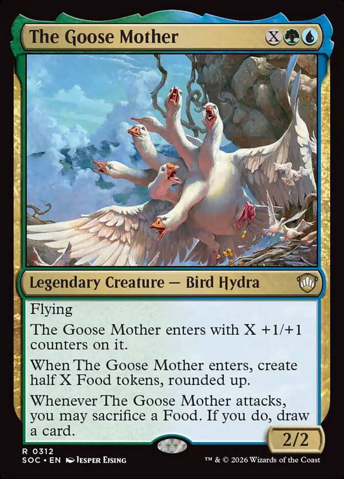 The Goose Mother — Secrets of Strixhaven Commander (SOC) #312
