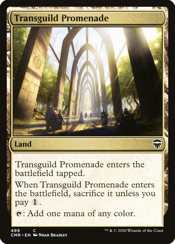 Transguild Promenade — Commander Legends (CMR) #499