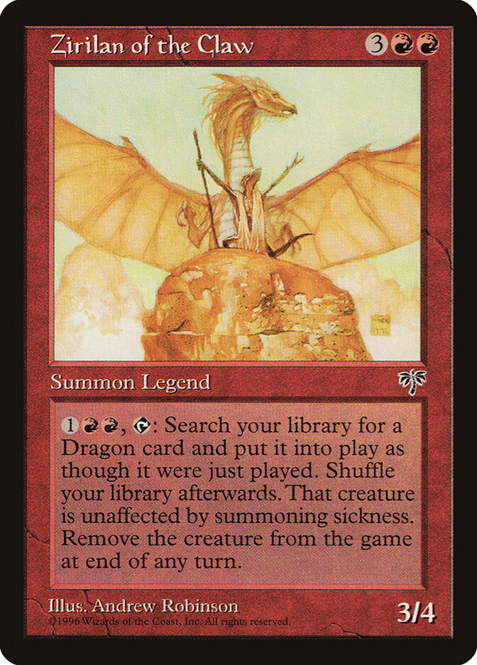 Zirilan of the Claw — Mirage (MIR) #204
