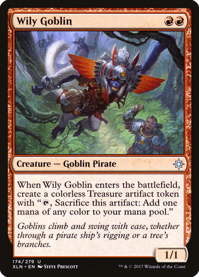 Wily Goblin — Ixalan (XLN) #174