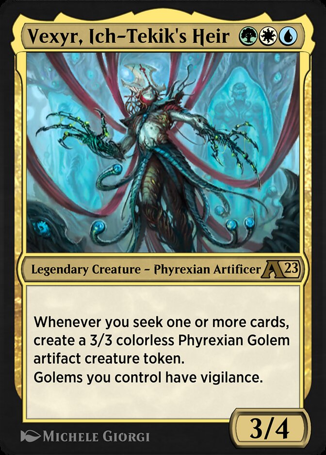 Vexyr, Ich-Tekik's Heir — Alchemy: Phyrexia (YONE) #29