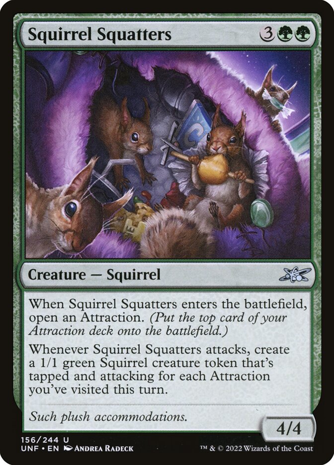 Squirrel Squatters — Unfinity (UNF) #156