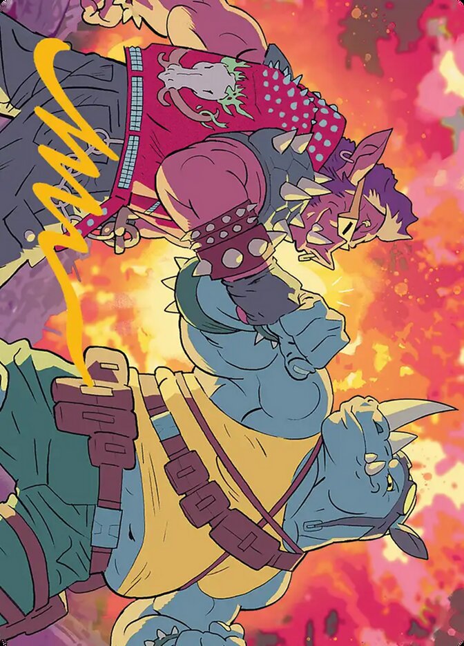 Bebop & Rocksteady // Bebop & Rocksteady — Teenage Mutant Ninja Turtles Art Series (ATMT) #29