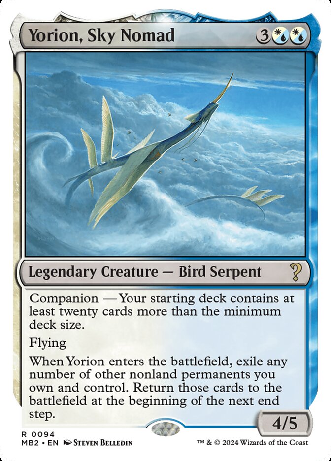 Yorion, Sky Nomad — Mystery Booster 2 (MB2) #94