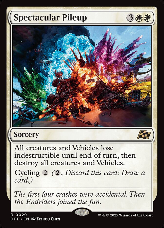 Spectacular Pileup — Aetherdrift (DFT) #29