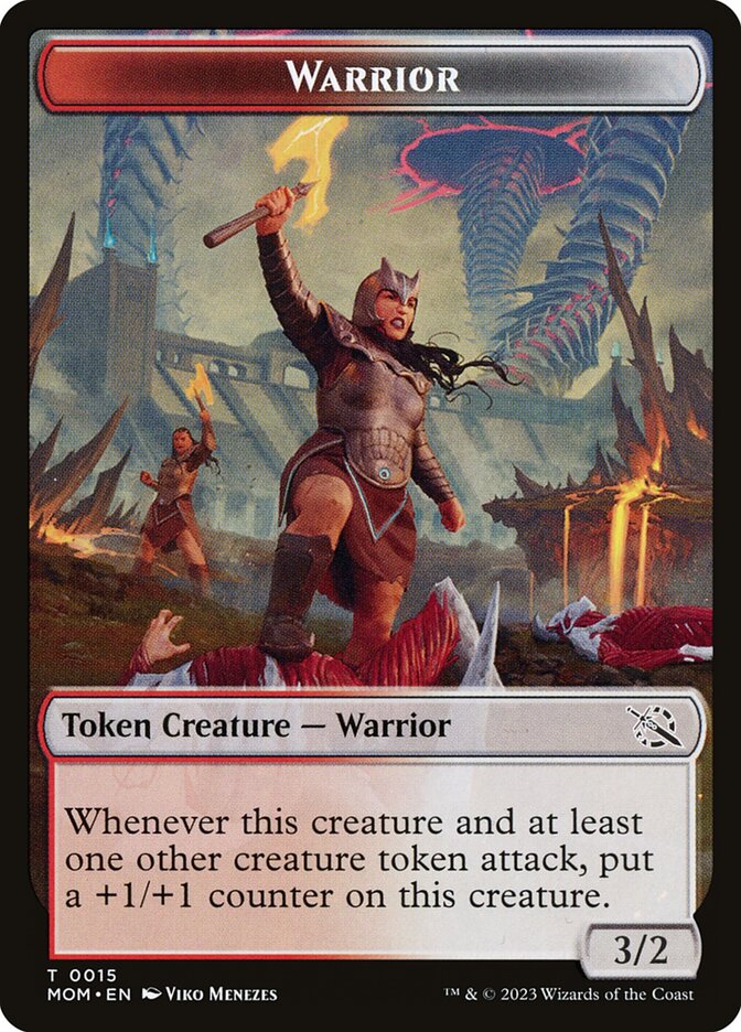 Warrior — March of the Machine Tokens (TMOM) #15