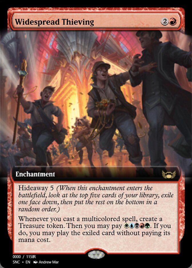 Widespread Thieving — Magic Online Promos (PRM) #99777