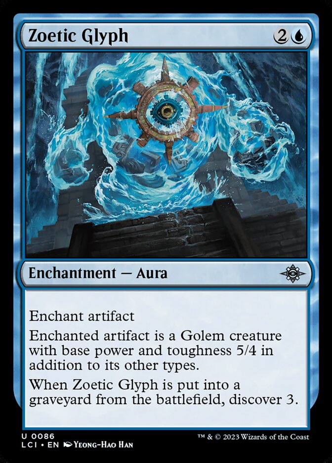 Zoetic Glyph — The Lost Caverns of Ixalan (LCI) #86