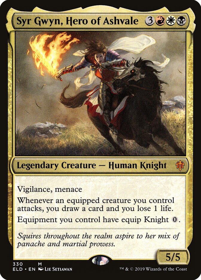 Syr Gwyn, Hero of Ashvale — Throne of Eldraine (ELD) #330