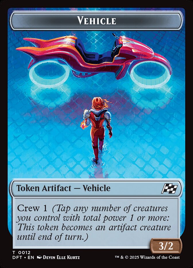 Vehicle — Aetherdrift Tokens (TDFT) #12