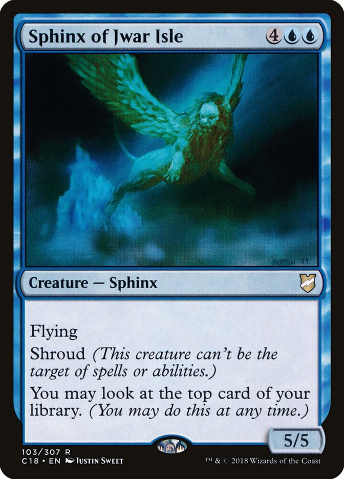 Sphinx of Jwar Isle — Commander 2018 (C18) #103