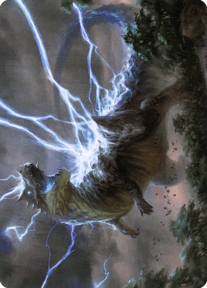 Thrasta, Tempest's Roar // Thrasta, Tempest's Roar — Modern Horizons 2 Art Series (AMH2) #41