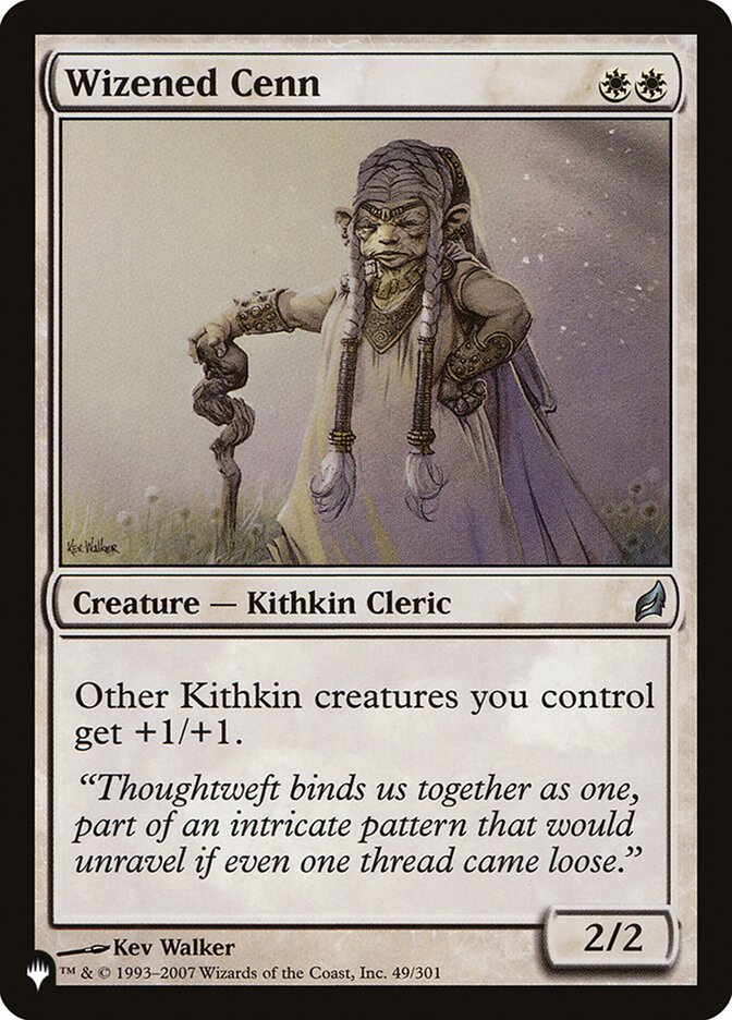 Wizened Cenn — The List (PLST) #LRW-49