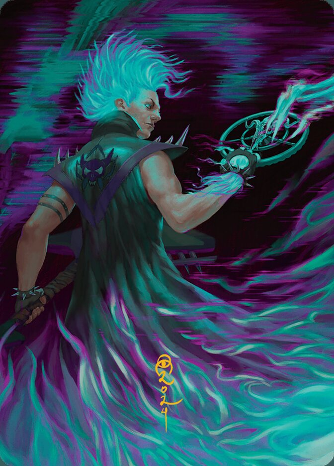 Winter, Cursed Rider // Winter, Cursed Rider — Aetherdrift Art Series (ADFT) #7