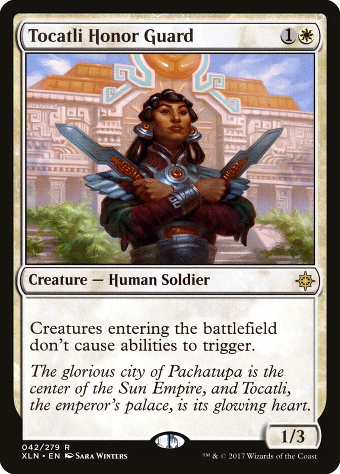 Tocatli Honor Guard — Ixalan (XLN) #42