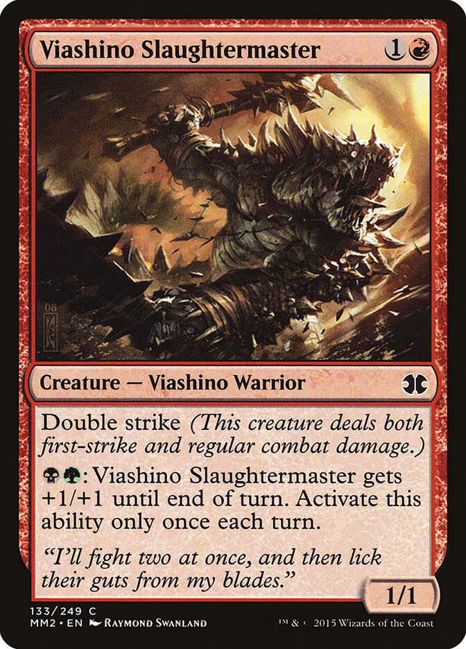 Viashino Slaughtermaster — Modern Masters 2015 (MM2) #133