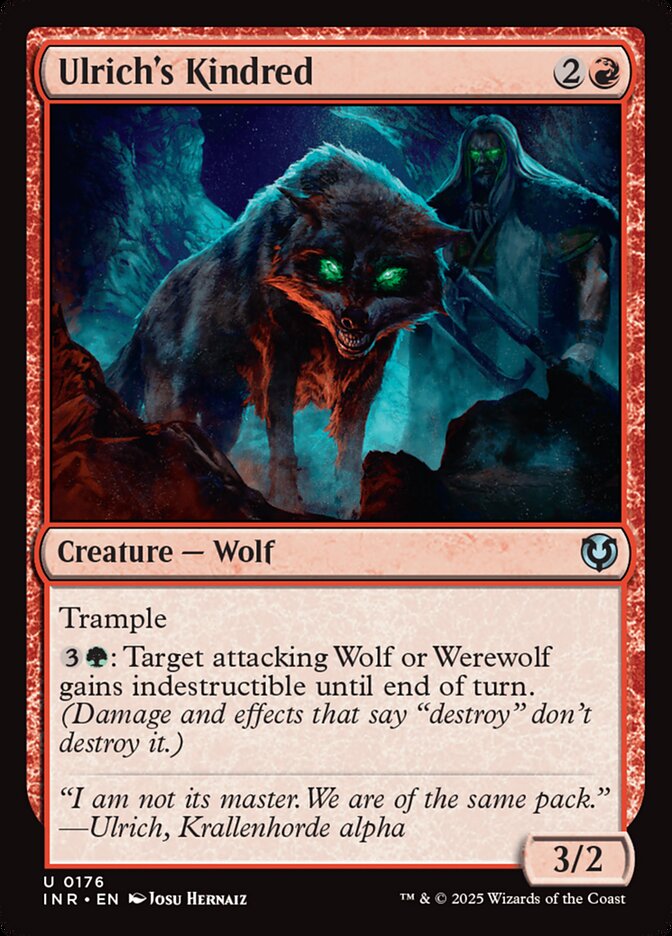 Ulrich's Kindred — Innistrad Remastered (INR) #176