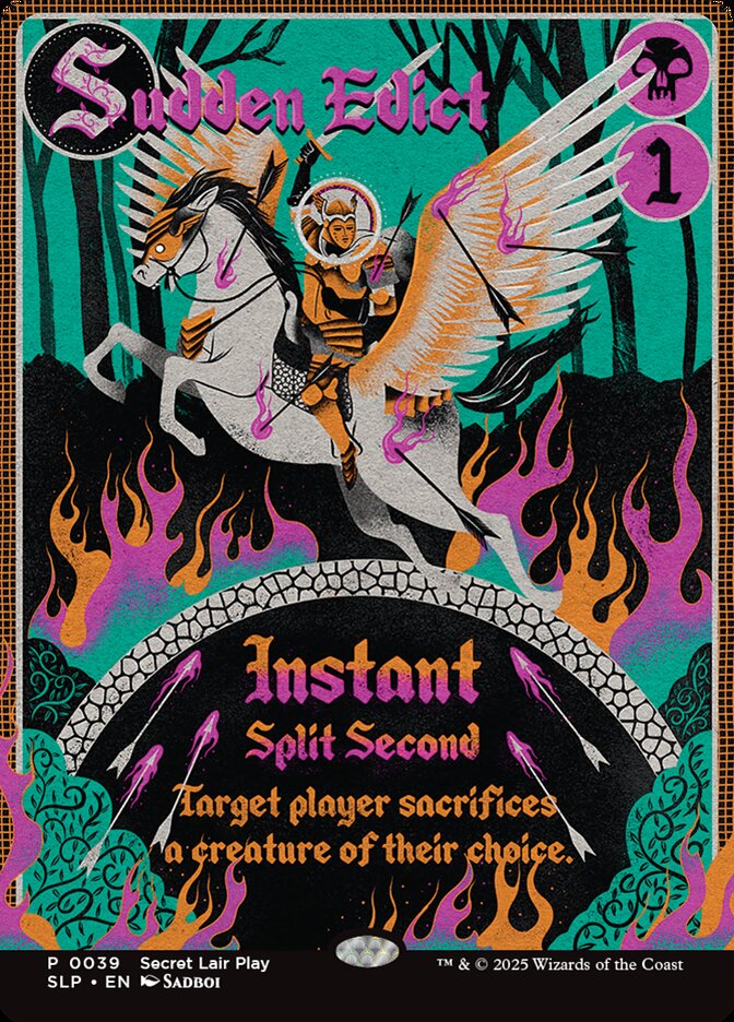 Sudden Edict — Secret Lair Promo (SLP) #39