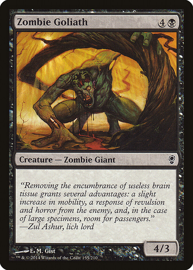 Zombie Goliath — Conspiracy (CNS) #135