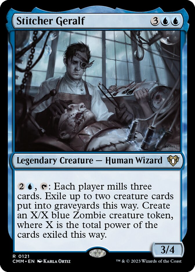 Stitcher Geralf — Commander Masters (CMM) #121