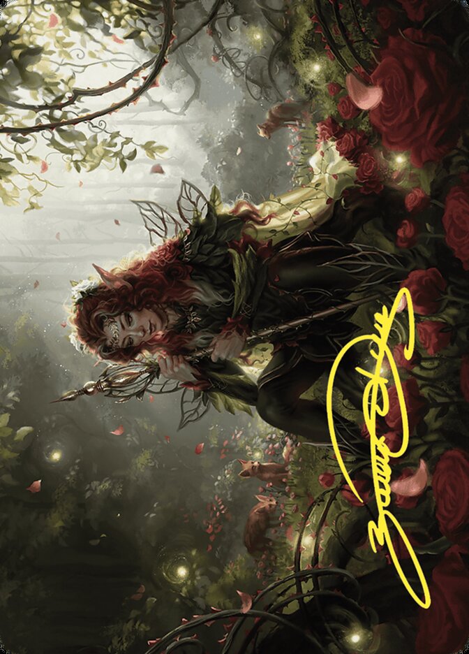 Yenna, Redtooth Regent // Yenna, Redtooth Regent — Wilds of Eldraine Art Series (AWOE) #35