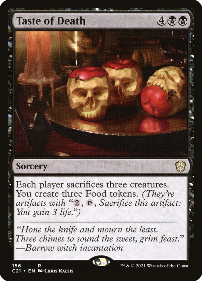 Taste of Death — Commander 2021 (C21) #156