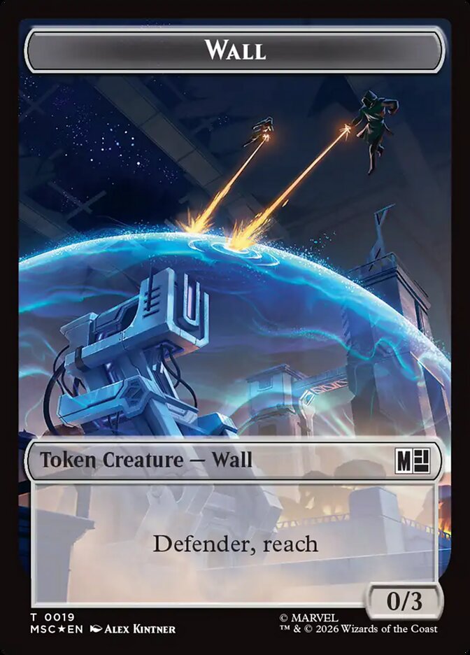 Wall — Marvel Super Heroes Commander Tokens (TMSC) #19