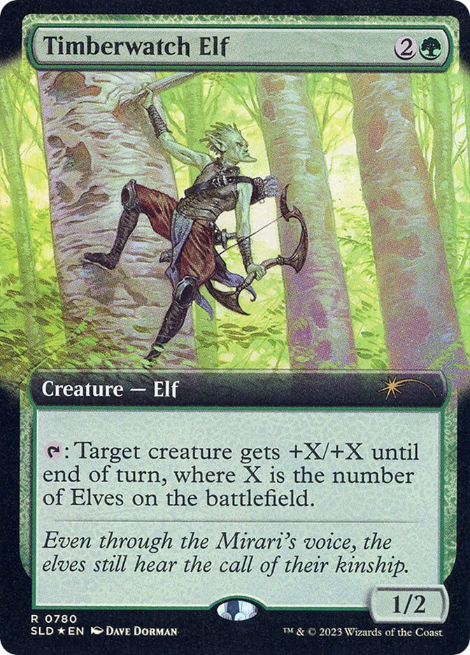 Timberwatch Elf — Secret Lair Drop (SLD) #780