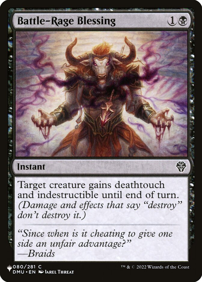 Battle-Rage Blessing — The List (PLST) #DMU-80