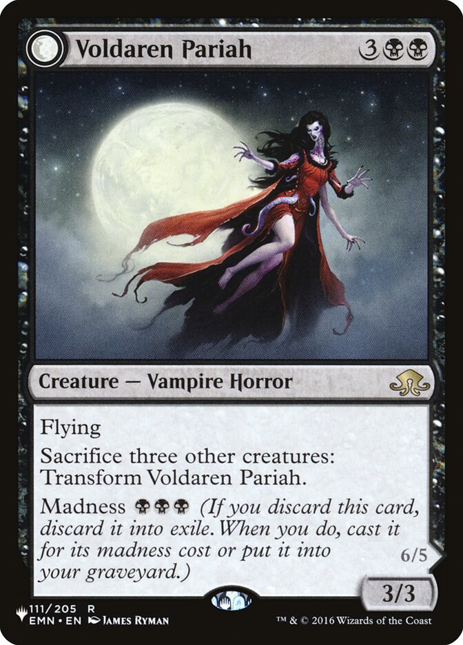 Voldaren Pariah // Abolisher of Bloodlines — The List (PLST) #EMN-111