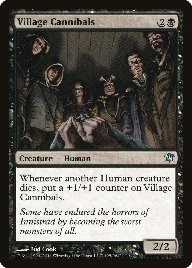 Village Cannibals — Innistrad (ISD) #125