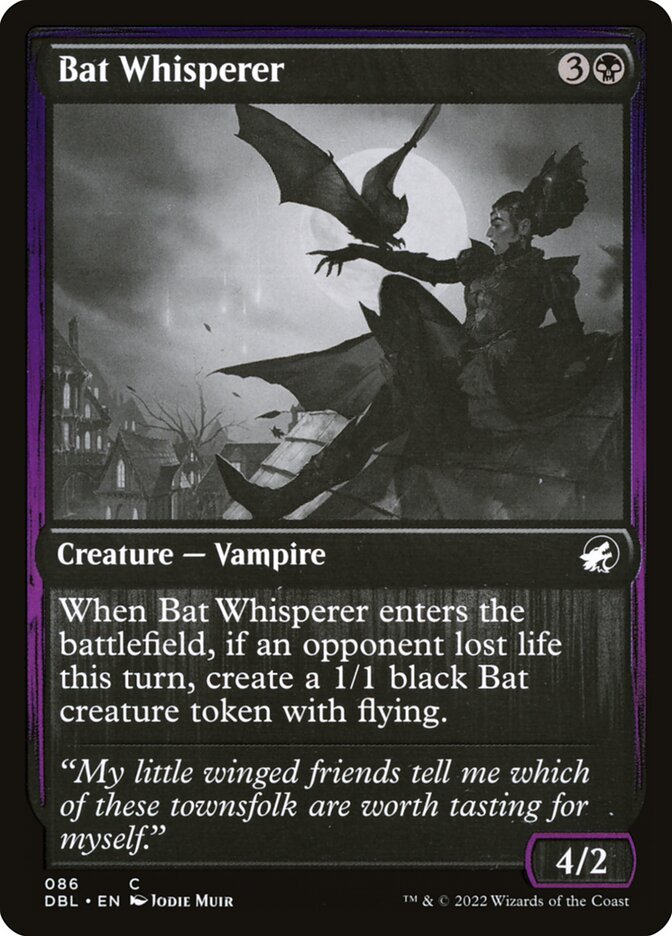 Bat Whisperer — Innistrad: Double Feature (DBL) #86